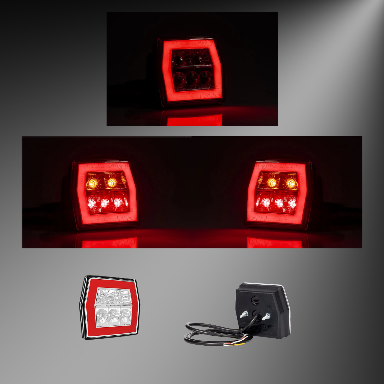 Apex Anhänger-Rückleuchte LED Beleuchtungsbalken Anhängerbeleuchtung  Anhänger Rücklicht